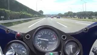 CBR250RJ MC19 acceleration roar for 18000 RPM [upl. by Dahraf369]