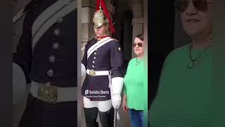 Viral Footage Captures Soldiers Shouting Shoving and Kicking Tourists at Horse Guards Parade [upl. by Vokay557]