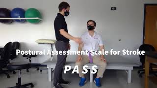 PASS Postural Assessment Scale for Stroke [upl. by Kcirneh]