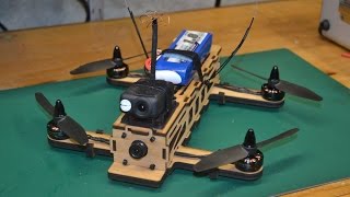 Bamboo Mini 250  Park Flying [upl. by Docilla]