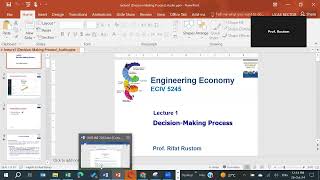 Course Introduction  Engineering Economy [upl. by Kolva]