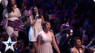 The Collaborative Orchestra amp Singers take to the studio  SemiFinal 4  Britain’s Got Talent 2016 [upl. by Egidius797]