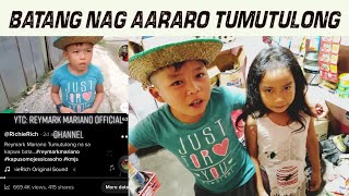 BATANG NAG AARARO TUMUTULONG SA KAPWA BATA  REYMARK MARIANO [upl. by Ardnola167]