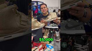 Would you buy these gold yeezys for 5000 [upl. by Martguerita]