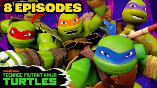 Final 8 EPISODES of TMNT’s First Season 🐢  Teenage Mutant Ninja Turtles [upl. by Nassi]