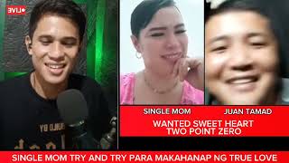 TWO POINT ZERO TIKTOK LIVE WANTED SWEETHEART Single mom guest sumobok makahanap ng iibigin [upl. by Atiuqahs375]