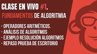 👨‍🏫Clase 1 👉 Fundamentos de Algoritmia 👈 🚀 [upl. by Aili]