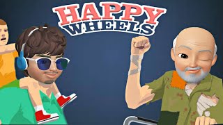 Happy wheels Funny Gameplay  Happy wheels in Telugu  SIDDHRU TALKS [upl. by Akenot110]