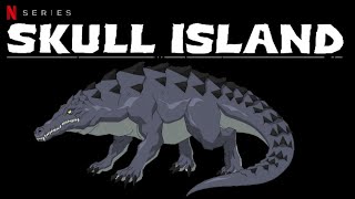 Skull Island 2023  Croc Monster Screen Time [upl. by Zemaj]