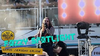 Jericho Cruise 2024 Fozzy Rocks the Boat with Spotlight [upl. by Francklin969]