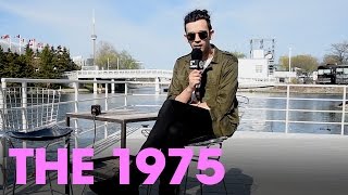 Matthew Healy of The 1975 talks SNL Scalpers and passionate fans Toronto Interview [upl. by Ecneralc185]