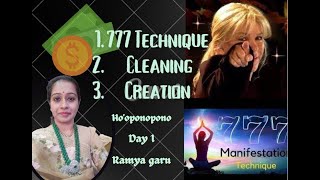 Day1 Hooponopono Miracle Technique  777 Manifestation Attract Wealth Health and Happiness Nowquot [upl. by Veats555]