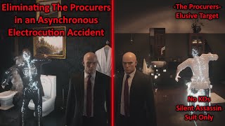 HITMAN 3  Elusive Target  The Procurers  Asynchronous Electrocution Accident  No KOs SAAOSO [upl. by Ahsitam]