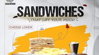 DAGWOOD  Best SANDWICH in Lahore [upl. by Tildi]