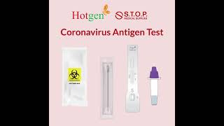 Hotgen Rapid Antigen Test Demo English [upl. by Cash]