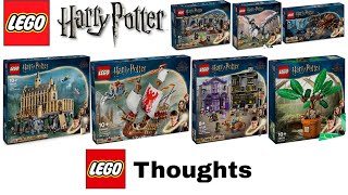 LEGO Harry Potter Summer 2024 Sets  Thoughts [upl. by Ermengarde]