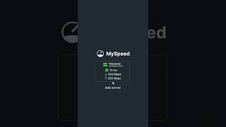 Check your internet speed with Myspeedtest and get the historical view of your internet speedtest [upl. by Summer855]