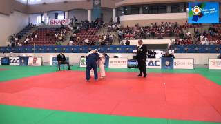 60kg FINAL  GAZIMAGOMEDOV Eldar RUS  KIRAKOZASHVILI Tamazi GEO ECh U17 Cottonera wmv [upl. by Annyahs]