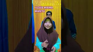 I LOVE MAMA MANTU SARAF892 dj cover remix music song lucu funny shortsbeta [upl. by Haneehs506]