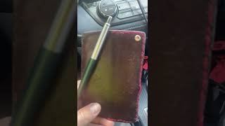 My Pocket Notebook and an XL Parker Jotter [upl. by Delanty200]