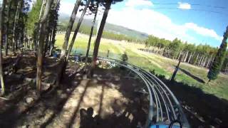 New Alpine Coaster POV  Breckenridge [upl. by Ellerrehs]