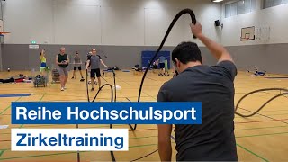 Zirkeltraining im Hochschulsport [upl. by Rizan]