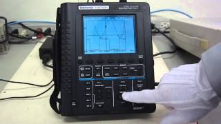 Tektronix THS720A Portable scope 動作確認 [upl. by Orenid]