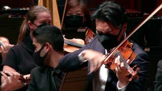 violinist string BREAKS during Tchaikovsky [upl. by Ydnab]