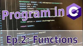 How to Program in C for beginners  Ep2 Functions [upl. by Anale869]