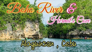 BOHO RIVER amp HERMITS COVE BEACH RESORT  ALOGUINSAN CEBU  CEBU GOOD VIBES [upl. by Row]