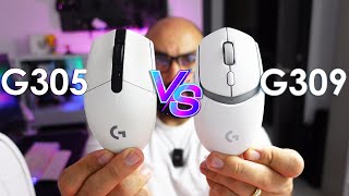 LOGITECH G305 VS G309 [upl. by Esorylime597]