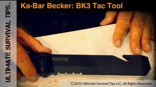 NEW KaBar Becker BK3 Tac Tool  Tactical Utility Blade  David Interviews Designer Ethan Becker [upl. by Symons118]