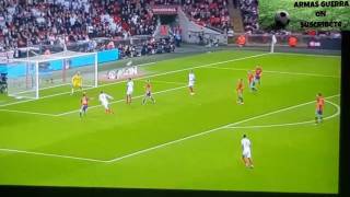 Inglaterra 2 vs España 2 Gol de Vardy [upl. by Enerak657]