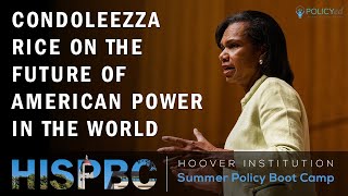 Condoleezza Rice on the Future of American Power in the World [upl. by Percy]