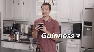 Guinness Beer Review Its All Im Drinking And Eating Today [upl. by Tiemroth]