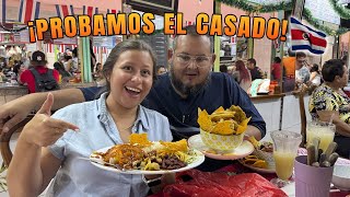 ALMORZANDO EN EL MERCADO CENTRAL DE COSTA RICA 🇨🇷 GordoSoyacity [upl. by Ennagrom]