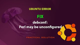 UBUNTU FIX debconf Perl may be unconfigured [upl. by Mauceri]