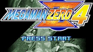 Mega Man Zero 4  Title Screen amp Prologue [upl. by Idahs]