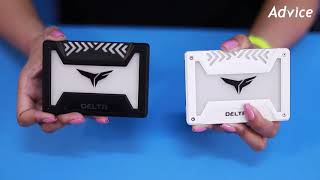 Review SSD เขียนอ่านไวไฟจัดเต็ม TForce Delta RGB [upl. by Elimaj774]