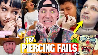 WORST PIERCING FAILS OF 2023  Roly [upl. by Annahs296]