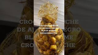 Sesame Croquembouche A Crunchy Twist on French Classic [upl. by Anerbas]