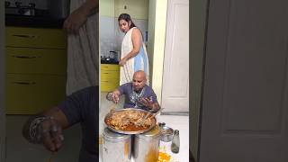 Tera mera rishta hai kaisa…👑❤️🍗 ulhaskamathe chikanlegpiece foodsharing indianfood shorts [upl. by Northrup]