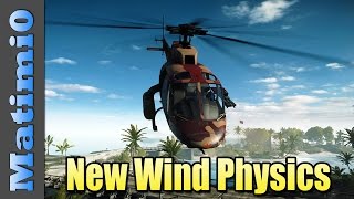 BF4 New Wind Physics  Patch Update  Battlefield 4 [upl. by Yeloc428]