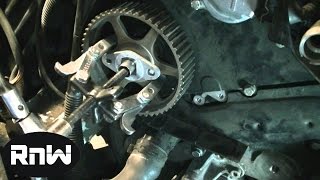 How to Replace the Timing Belt on a VW Passat AUDI A4 A6 28L Engine Part 2 [upl. by Jones]