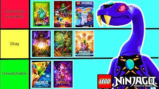 Ranking EVERY LEGO Ninjago Season part 1 [upl. by Elvia]