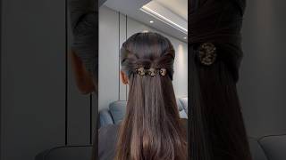 Beautiful Hair style hairtutorial longhair hairdesign hairfashionlook [upl. by Okir893]