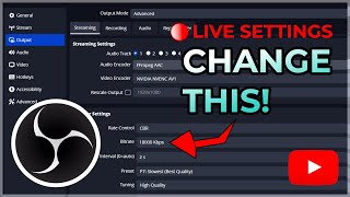 OBS Studio  BEST Streaming Settings for YouTube 2024 [upl. by Spalding]