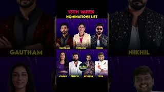 Today nomination 🔥 nikhil vs Goutham 💥 biggboss nikhilmaliyakkal shortfeed shortsgeeturoyal [upl. by Ahsirtap]