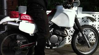 Honda XR600R 1997 kickstarting [upl. by Merrill]