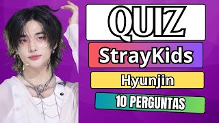 Quiz Teste Seus Conhecimentos Sobre Hyunjin do Stray Kids [upl. by Enyrat]